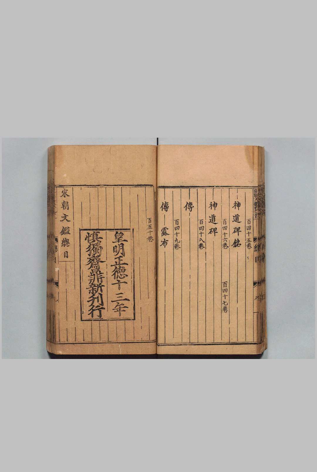 图片[5]中华古籍网-专注古书收集大宋文鉴 150卷目３卷 吕祖谦（宋）刊本  ,明正德13年 , 慎独斋中华古籍网-专注古书收集中华古籍网