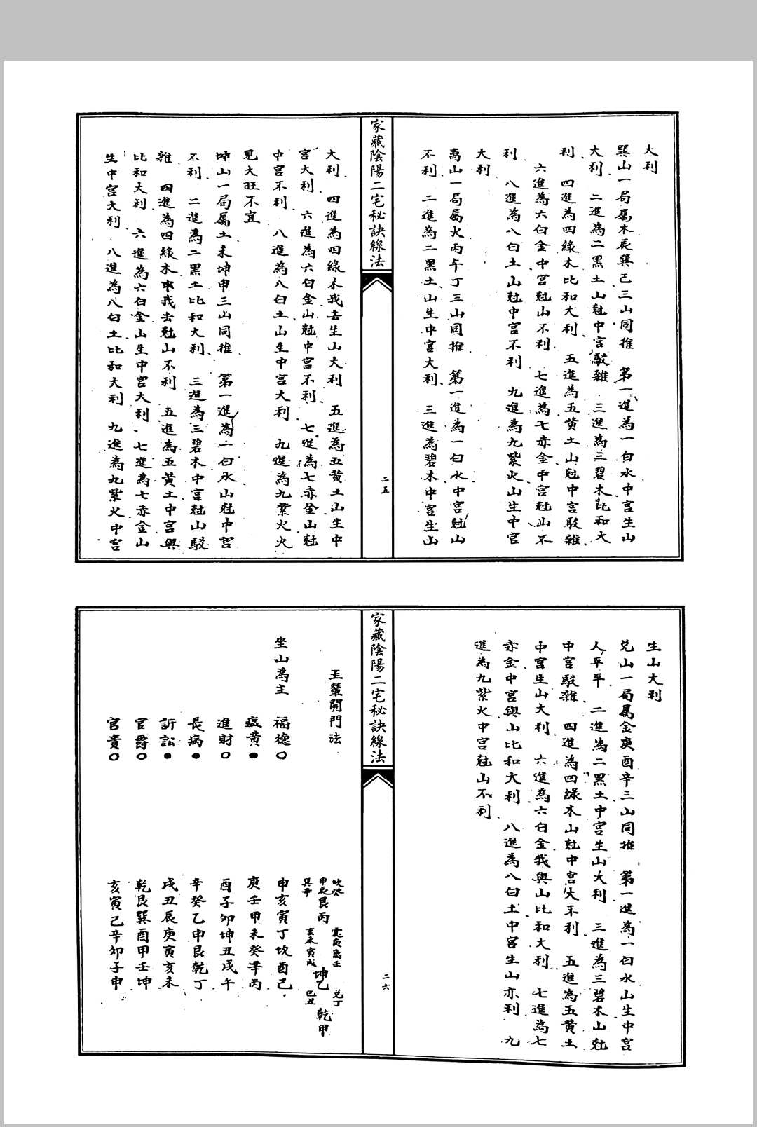 图片[3]中华古籍网-专注古书收集家藏阴阳二宅秘诀线法中华古籍网-专注古书收集中华古籍网