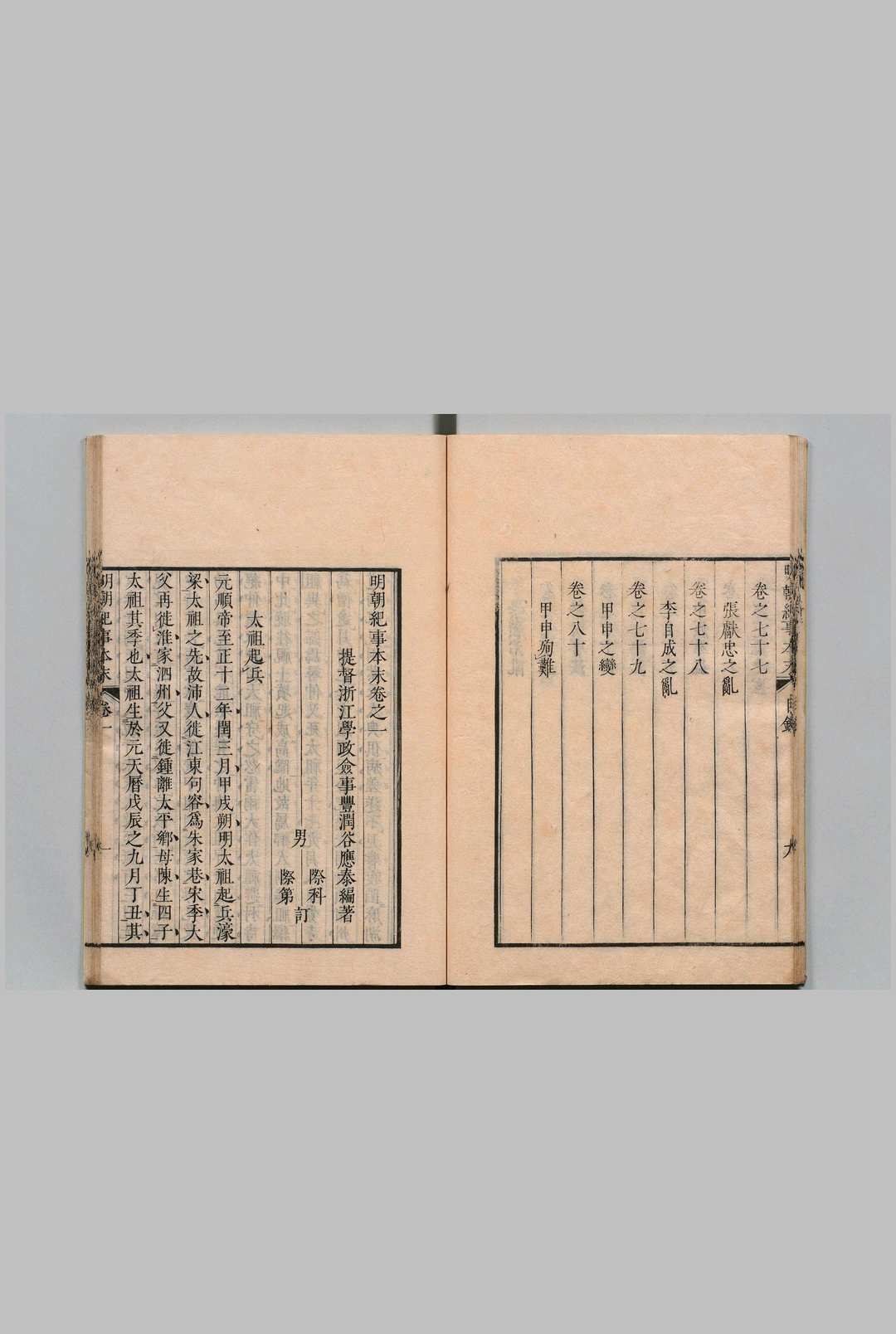 图片[4]中华古籍网-专注古书收集明朝纪事本末 80卷 谷应泰（清）安积根斋天保14年 , 二本松藩中华古籍网-专注古书收集中华古籍网
