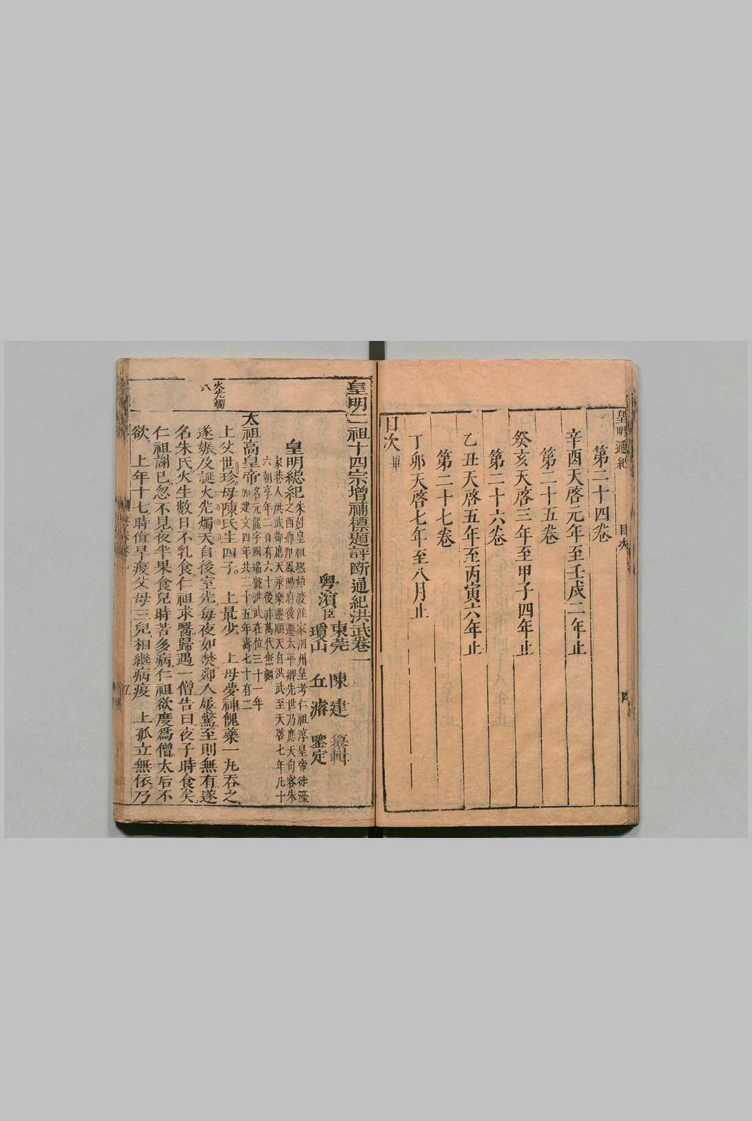 图片[6]中华古籍网-专注古书收集皇明二祖十四宗增补标题评断通纪 27卷 陈建 明刊本中华古籍网-专注古书收集中华古籍网