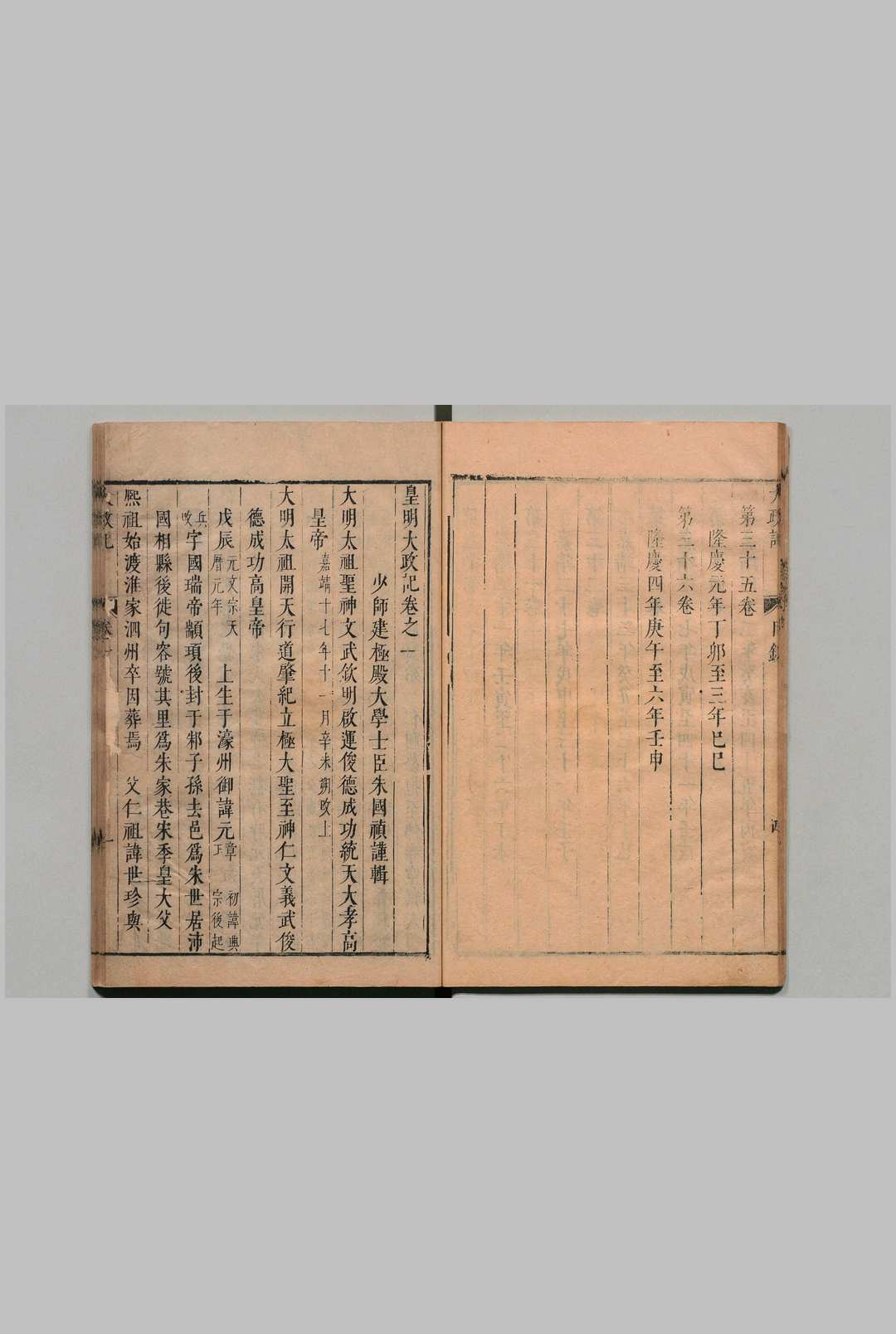 图片[3]中华古籍网-专注古书收集皇明史概 皇明大政记 36卷 皇明大训记 16卷 皇明大事记50卷 皇明开国臣传13卷  皇明逊国臣传５卷 朱国祯（明）刊本 ,明崇祯间中华古籍网-专注古书收集中华古籍网
