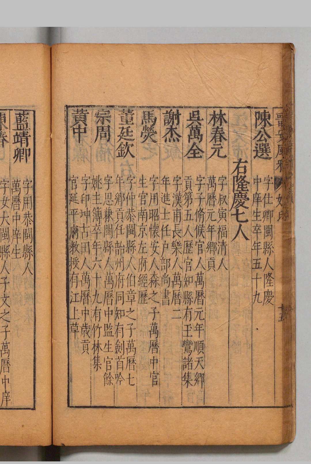图片[3]中华古籍网-专注古书收集晋安风雅 12卷 诗人爵里详节１卷 徐熥 陈荐夫 明万历26年中华古籍网-专注古书收集中华古籍网