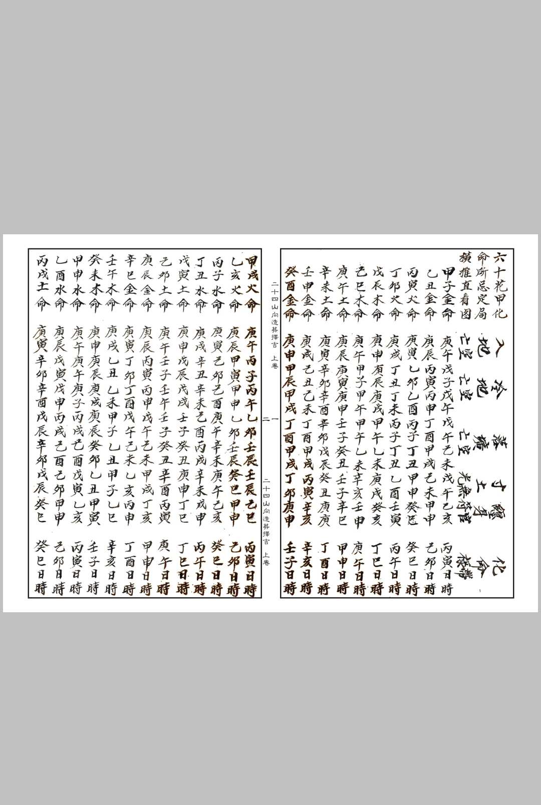 图片[2]中华古籍网-专注古书收集《二十四山向造葬择吉》中华古籍网-专注古书收集中华古籍网
