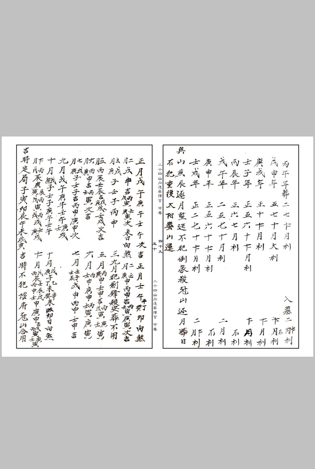 图片[8]中华古籍网-专注古书收集《二十四山向造葬择吉》中华古籍网-专注古书收集中华古籍网