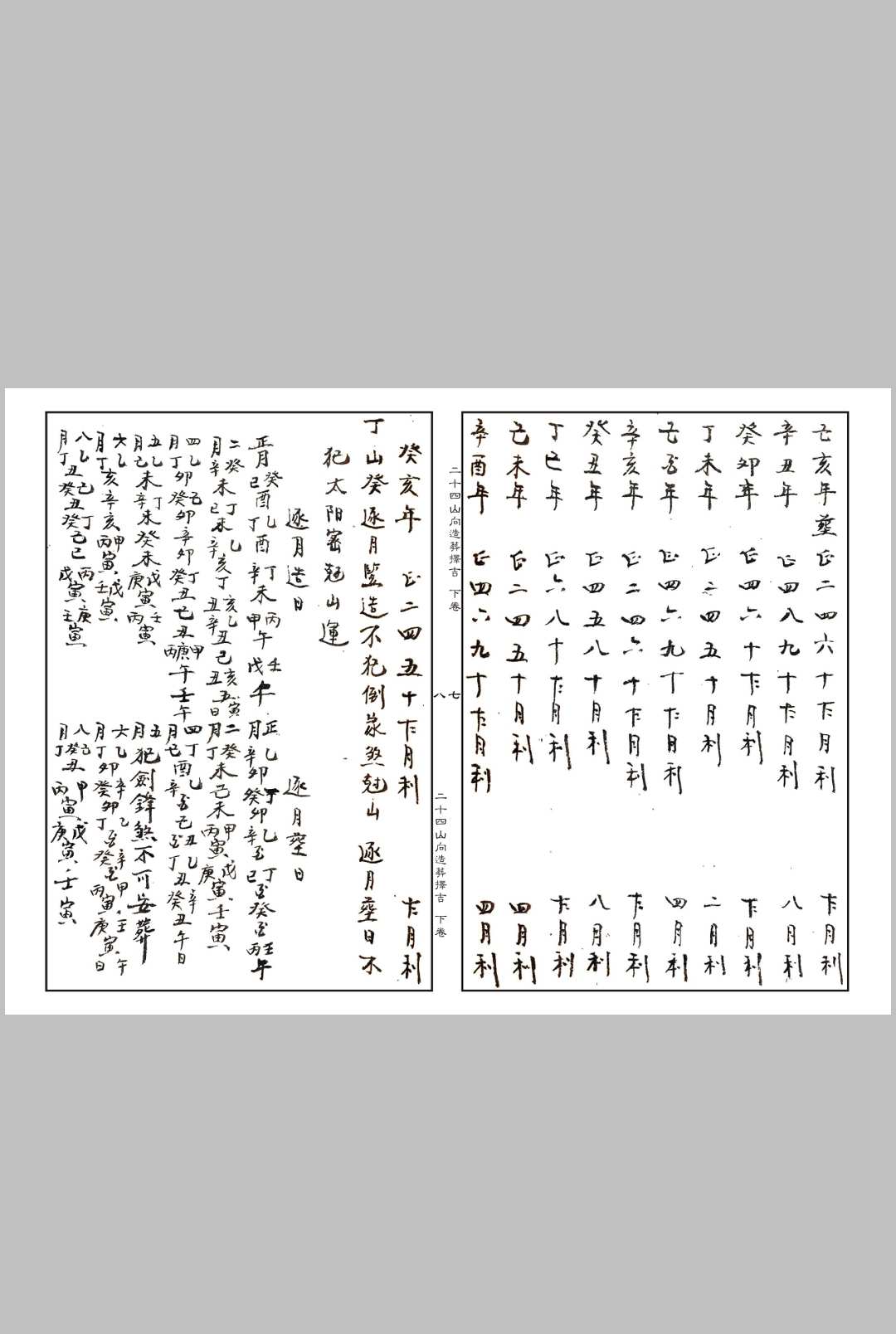 图片[14]中华古籍网-专注古书收集《二十四山向造葬择吉》中华古籍网-专注古书收集中华古籍网