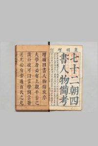 新镌四书七十二朝人物经籍备考 24卷 薛应旂 钟惺 明刊本中华古籍网-专注古书收集中华古籍网