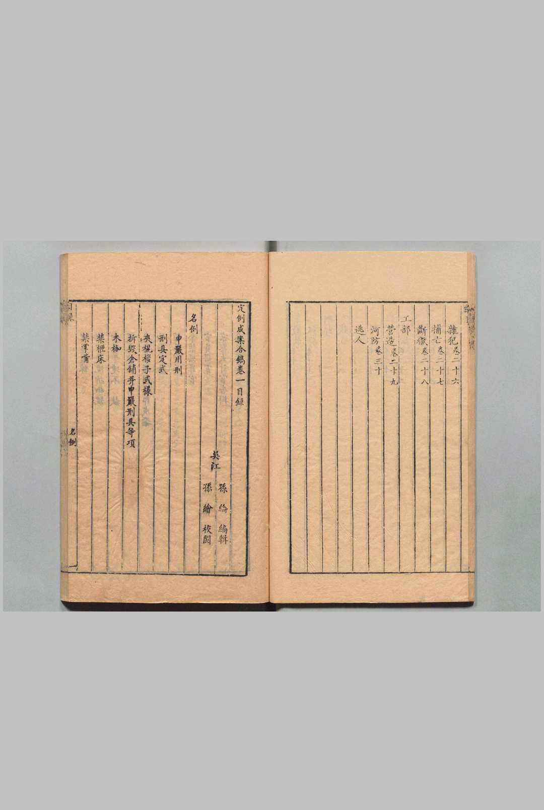 图片[3]中华古籍网-专注古书收集定例成案合镌 30卷附１卷目２卷 续增不分卷 孙纶 清康熙52年中华古籍网-专注古书收集中华古籍网