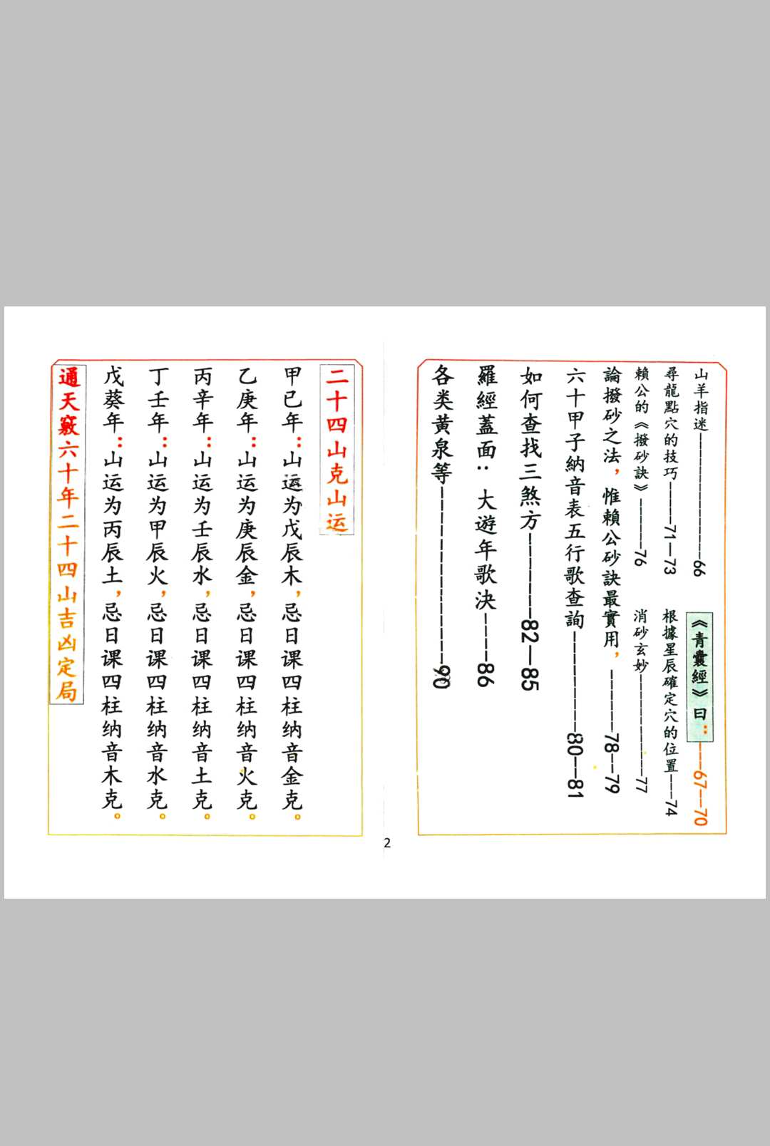 图片[2]中华古籍网-专注古书收集通天窍六十年二十四山定局中华古籍网-专注古书收集中华古籍网
