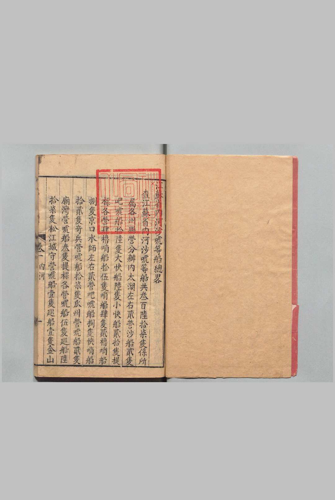 江苏省战船则例 内河10卷 外海34卷 刊本 ,清中华古籍网-专注古书收集中华古籍网
