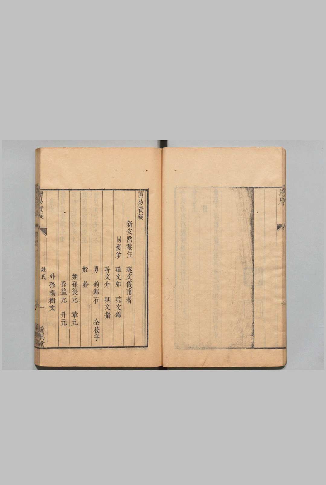 图片[4]中华古籍网-专注古书收集读易质疑 20卷 首１卷 汪璲 清康熙42年 , 仪典堂中华古籍网-专注古书收集中华古籍网