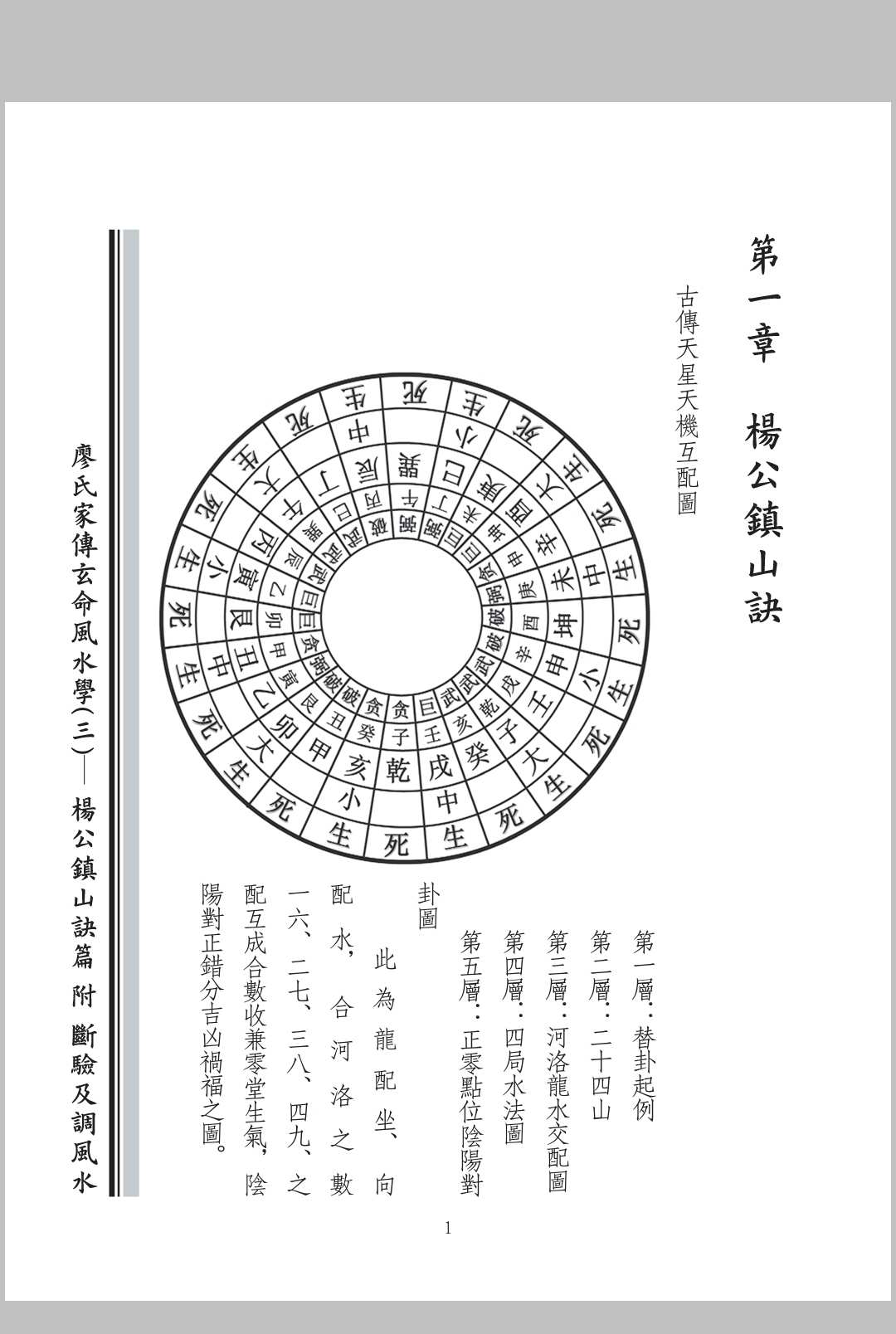 图片[3]中华古籍网-专注古书收集廖氏家传玄命风水学. 三, 杨公镇山诀篇附断验及调风水中华古籍网-专注古书收集中华古籍网