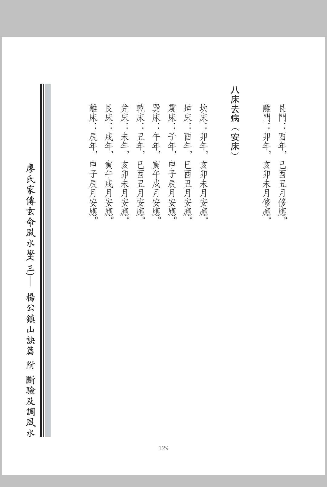 图片[13]中华古籍网-专注古书收集廖氏家传玄命风水学. 三, 杨公镇山诀篇附断验及调风水中华古籍网-专注古书收集中华古籍网