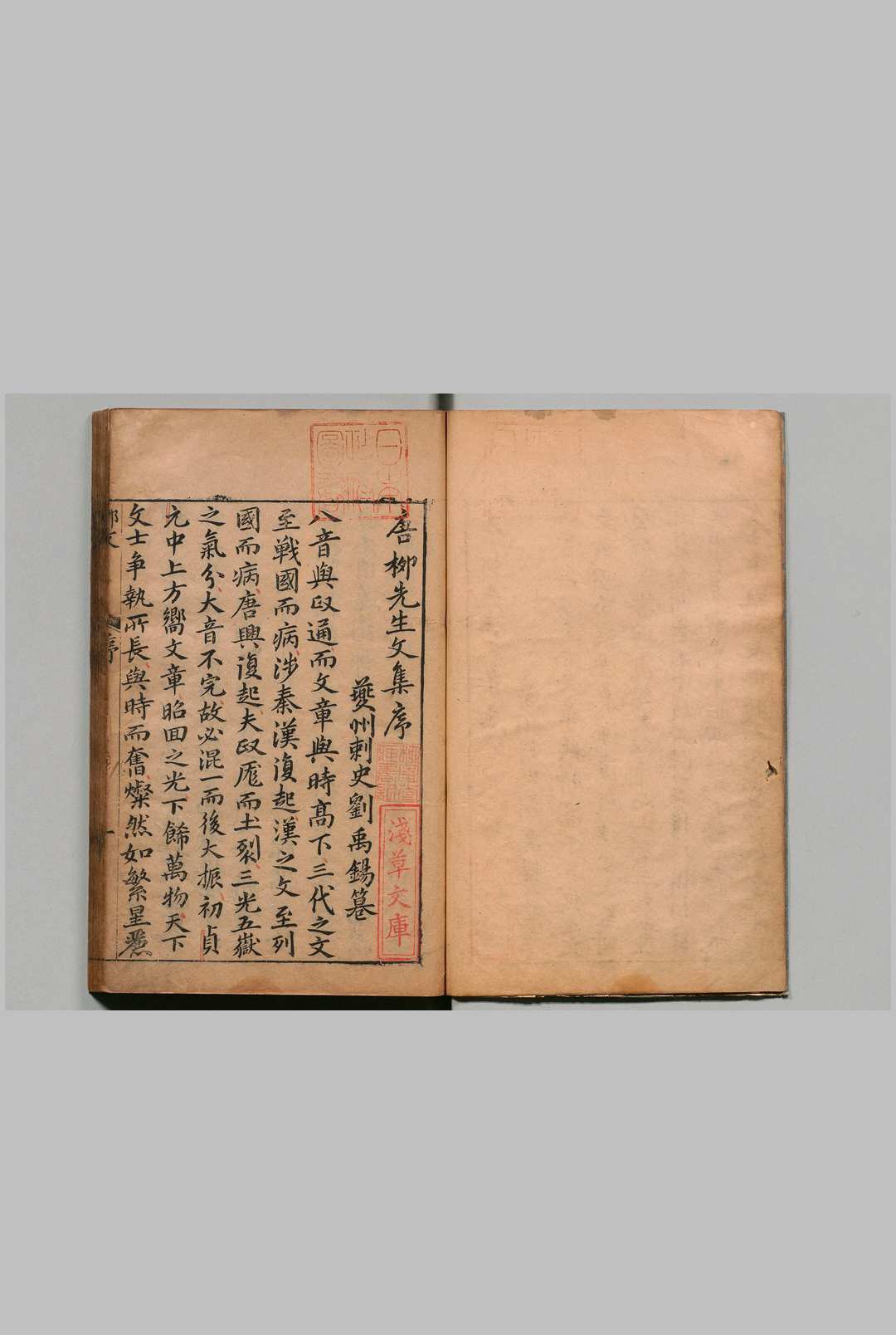 唐柳先生集 45卷 外集２卷 唐柳先生龙城录２卷 附２卷 唐柳先生集传１卷 柳宗元（唐）刘禹锡（唐）宋童宗说音注 明万历29年中华古籍网-专注古书收集中华古籍网