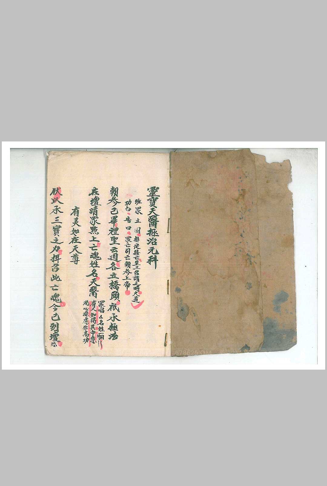 灵宝天医拯治元科-中华古籍网-专注古书收集中华古籍网-专注古书收集