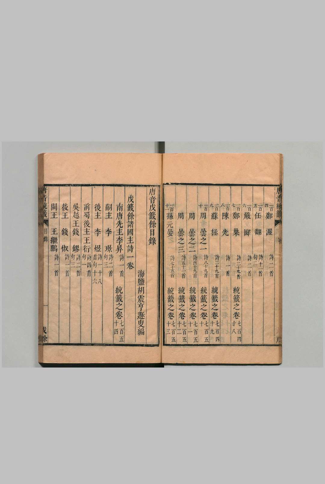 图片[4]中华古籍网-专注古书收集唐音戊籖 201卷 胡震亨 ,清康熙间中华古籍网-专注古书收集中华古籍网