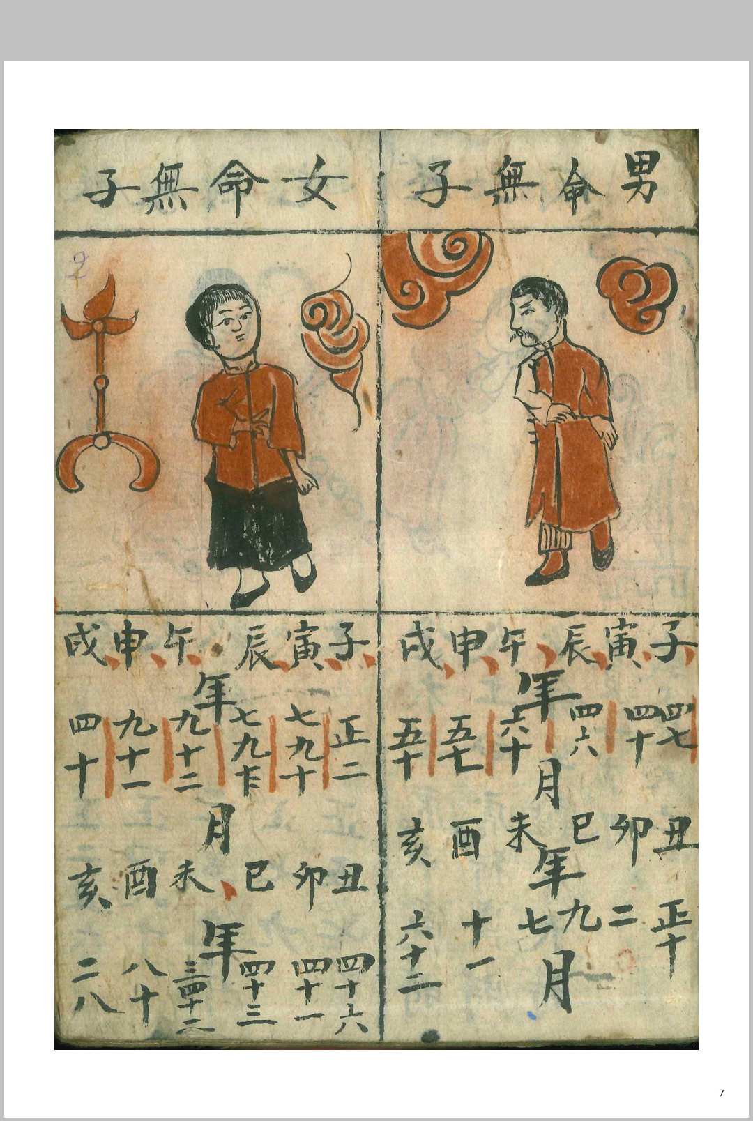图片[6]-中华古籍网-专注古书收集正一值本命解关男女吉凶科用-中华古籍网-专注古书收集中华古籍网-专注古书收集