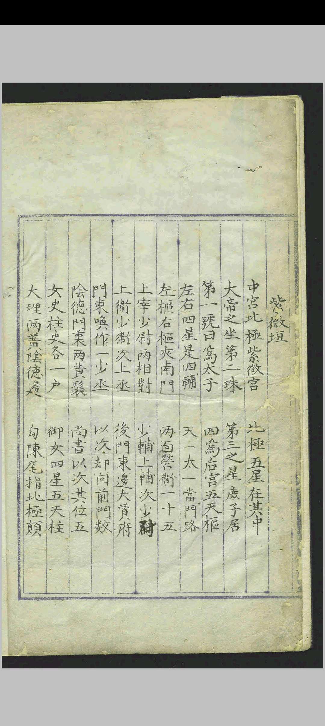 图片[8]中华古籍网-专注古书收集週天星鉴.一卷.章世纯.明.抄本中华古籍网-专注古书收集中华古籍网