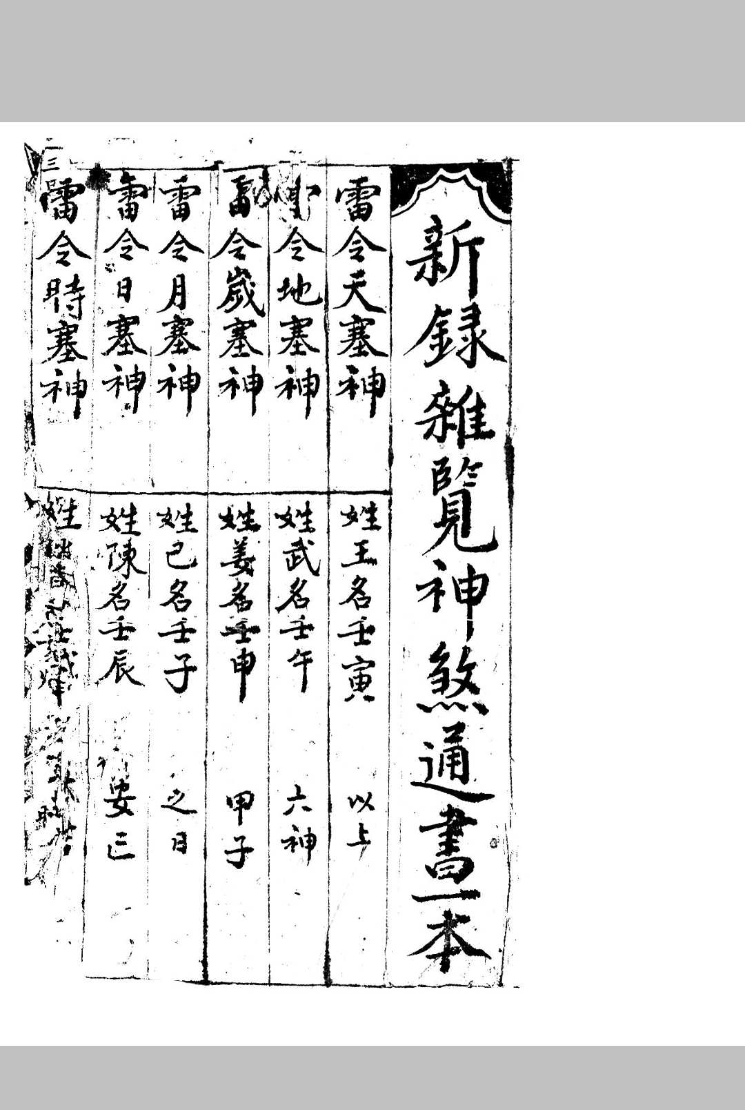 图片[2]-中华古籍网-专注古书收集新录杂览神煞通书-中华古籍网-专注古书收集中华古籍网-专注古书收集