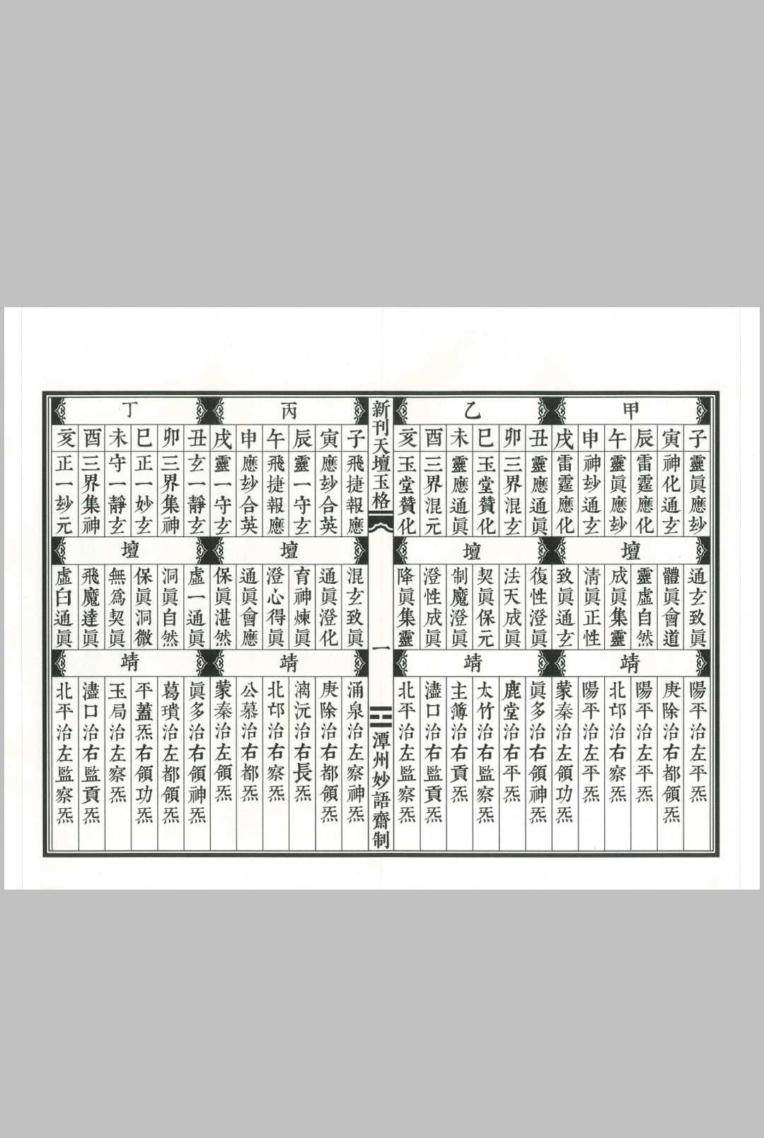 图片[4]-中华古籍网-专注古书收集《新刊天坛玉格》精排版-中华古籍网-专注古书收集中华古籍网-专注古书收集