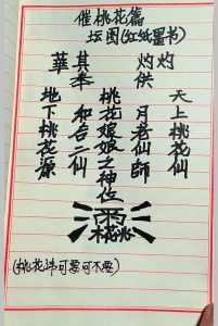 桃花仙娘秘法和合姻缘《桃花仙娘符书法本》中华古籍网-专注古书收集中华古籍网