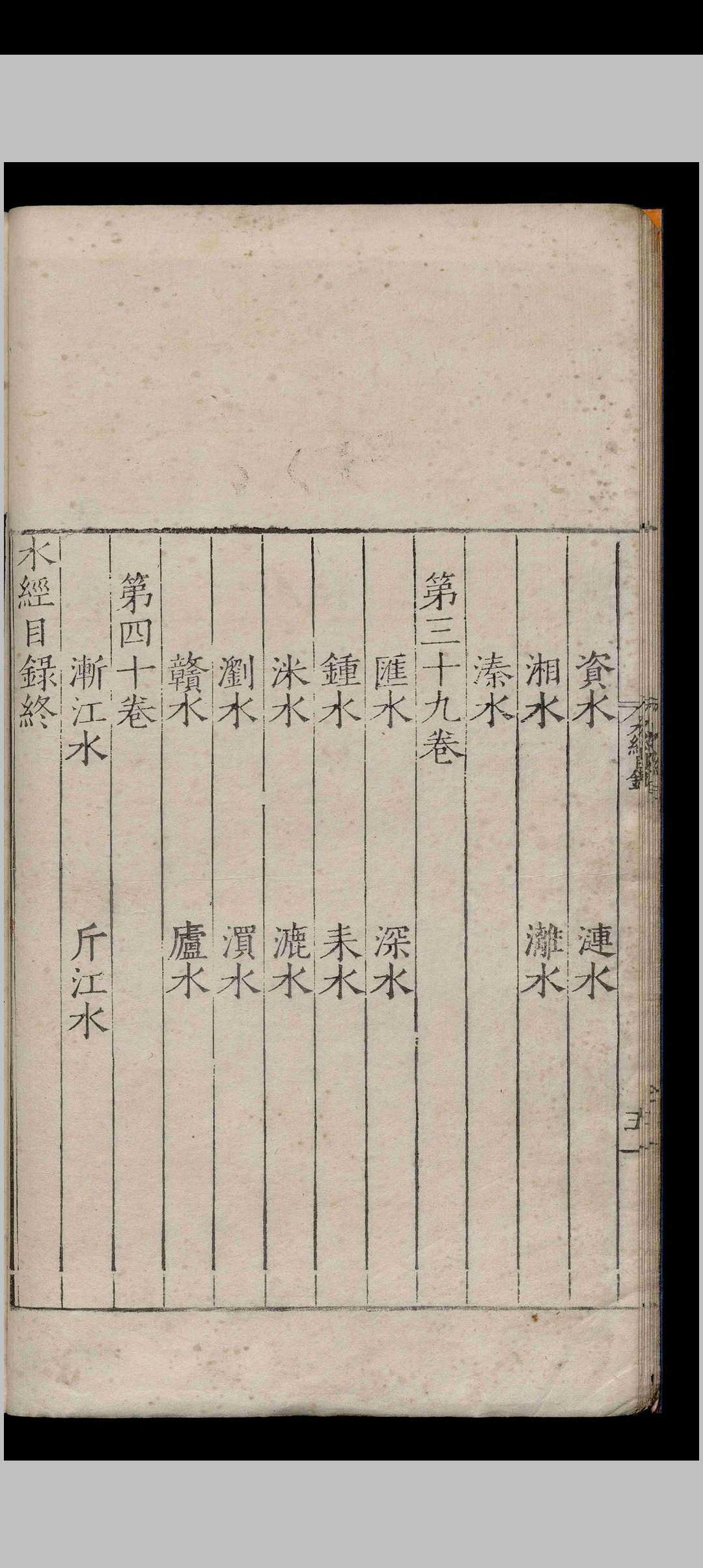图片[4]中华古籍网-专注古书收集水经注.四十卷.郦道元.明嘉靖十三年中华古籍网-专注古书收集中华古籍网