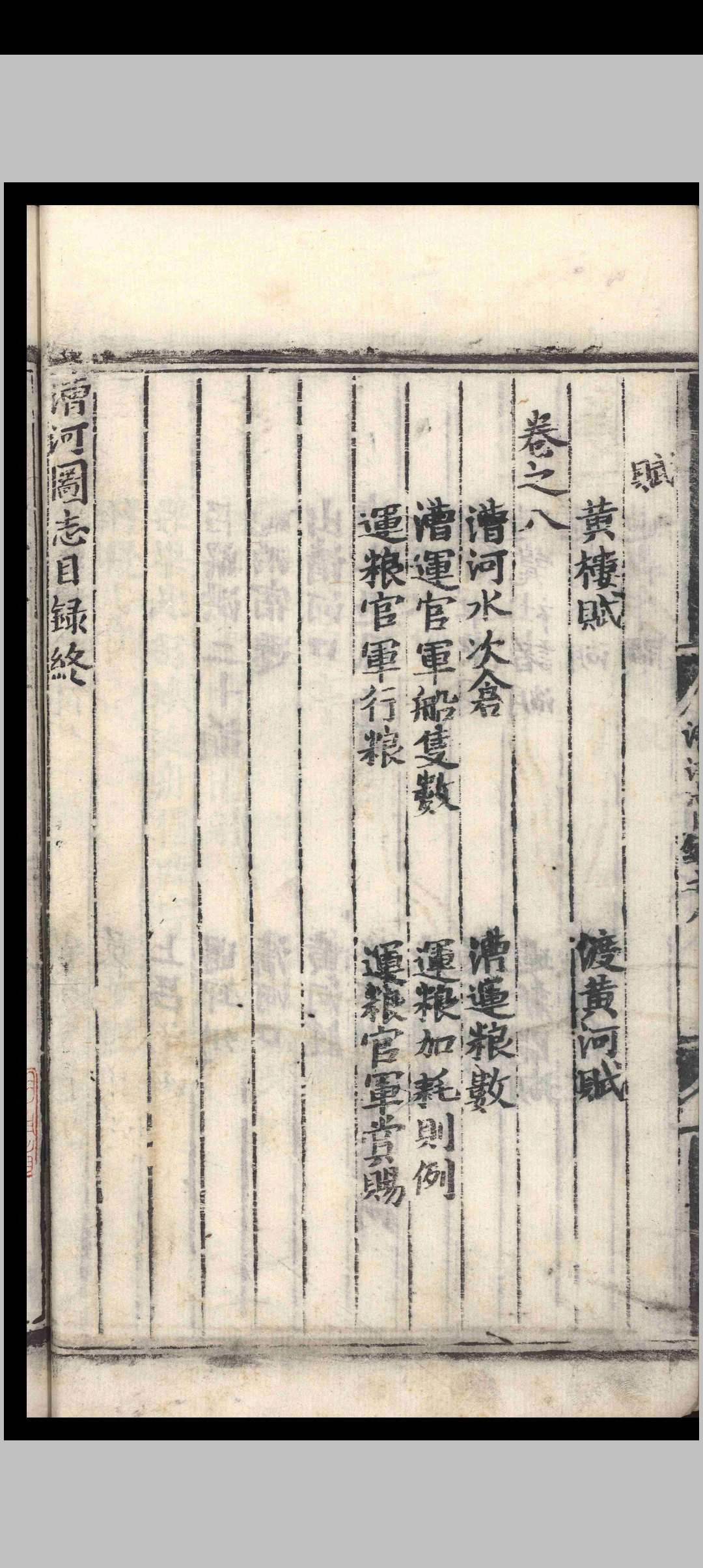 图片[4]-中华古籍网-专注古书收集漕河图志.八卷.王琼.明弘治九年-中华古籍网-专注古书收集中华古籍网-专注古书收集