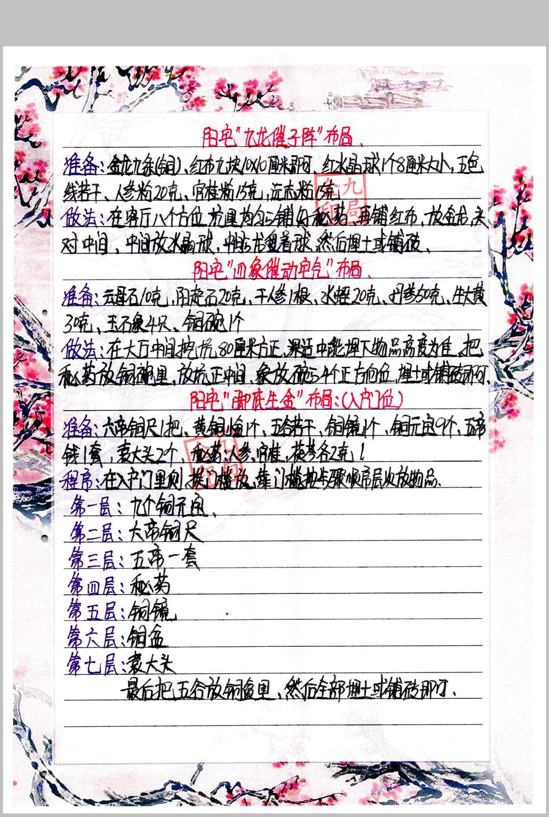 图片[15]-中华古籍网-专注古书收集金九局阴阳布局《阳宅布局、秘药下镇破解》-中华古籍网-专注古书收集中华古籍网-专注古书收集