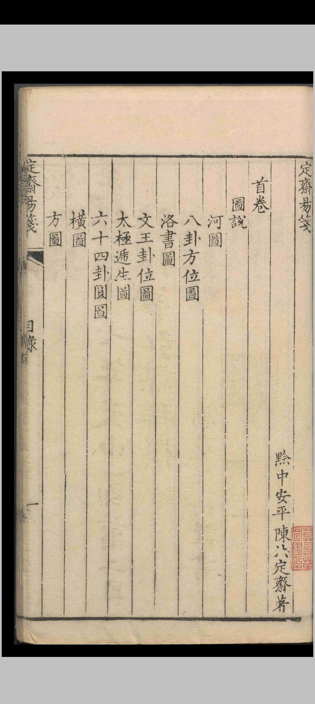 图片[4]-中华古籍网-专注古书收集定斋书笺（易笺）.八卷.首一卷.陈法.清乾隆三十年-中华古籍网-专注古书收集中华古籍网-专注古书收集